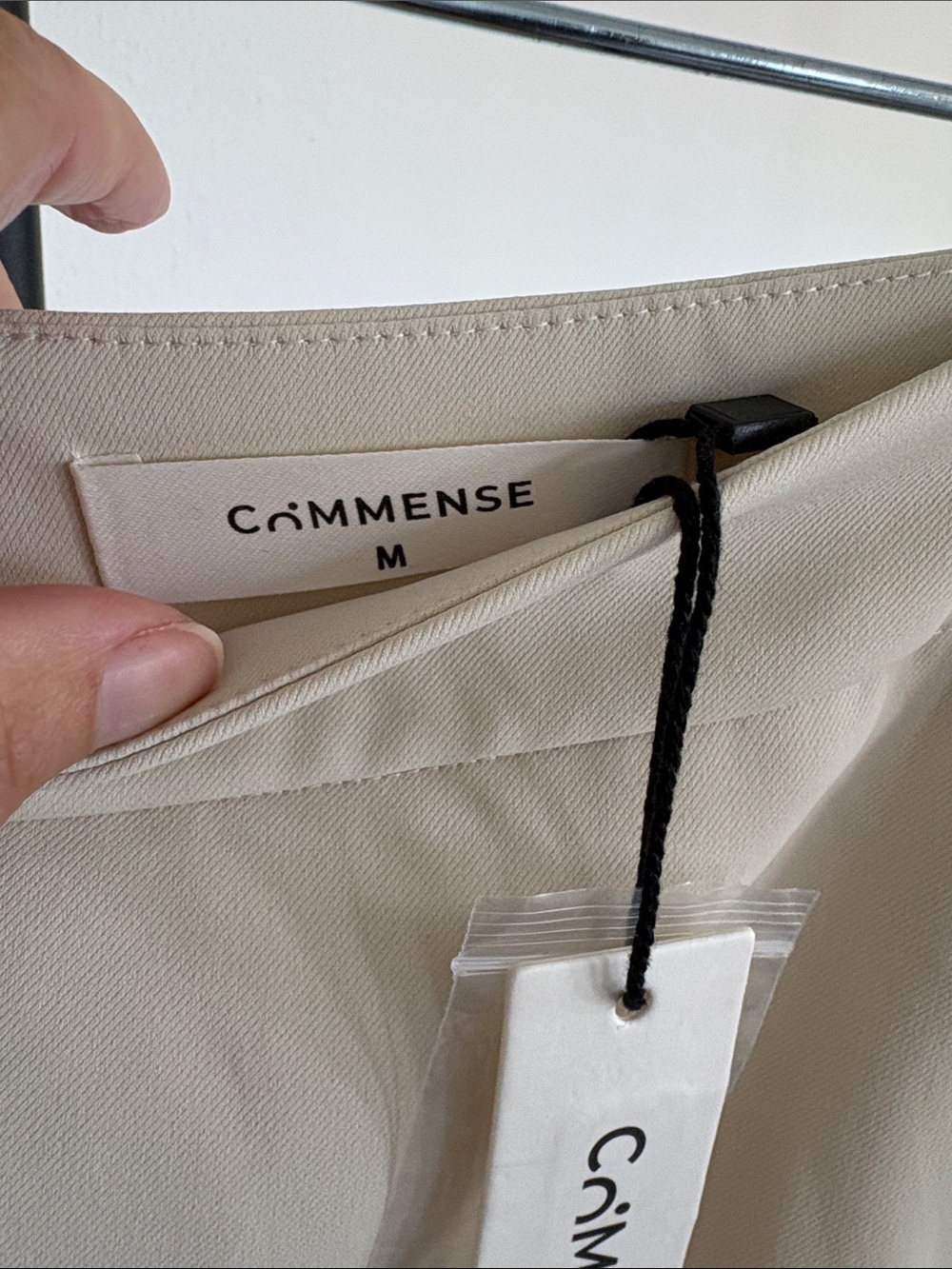 Commense Button Detailed Side Slit Mini Skirt NWT Size M - Picture 6 of 7